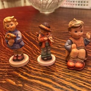 Multi Hummel 3” figurines (3 total)